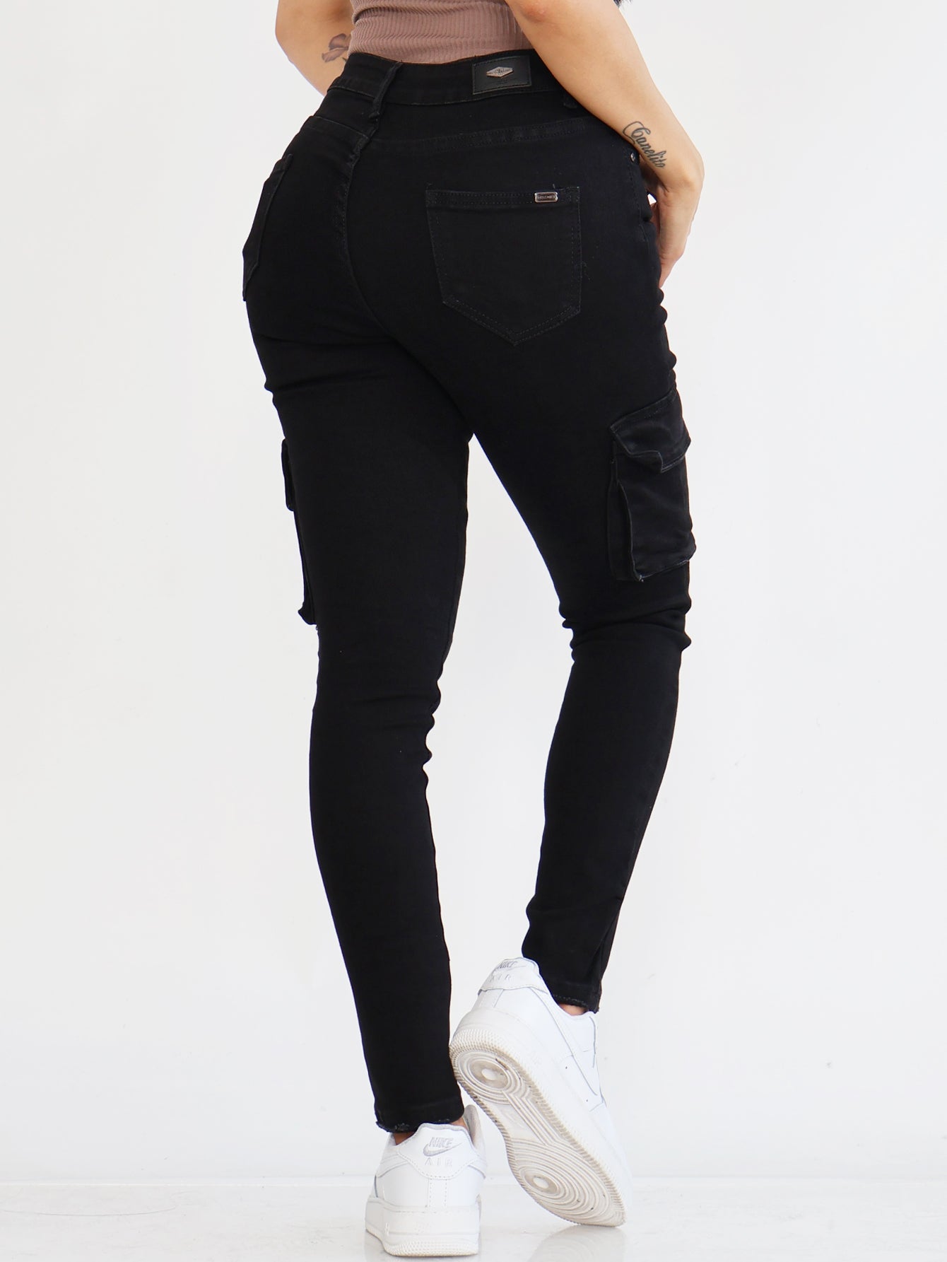 Pantalones Vaqueros Ajustados para Mujer - Estilo Casual con Diseño de Bolsillos Especiales